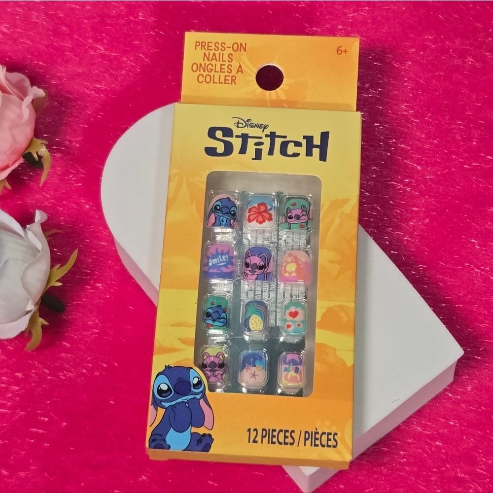 Stitch Kids Press On Nails – Disney Lilo & Stitch Nail Set